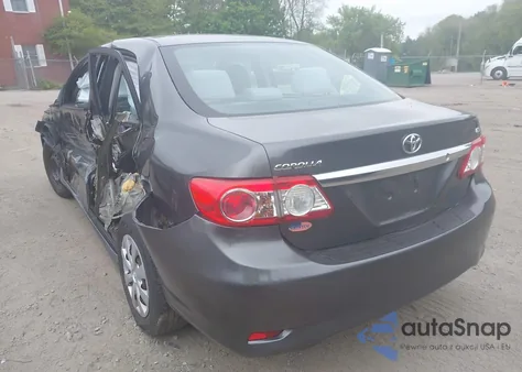 2011 Toyota Corolla Le from USA, damaged, VIN 2T1BU4EE9BC743385